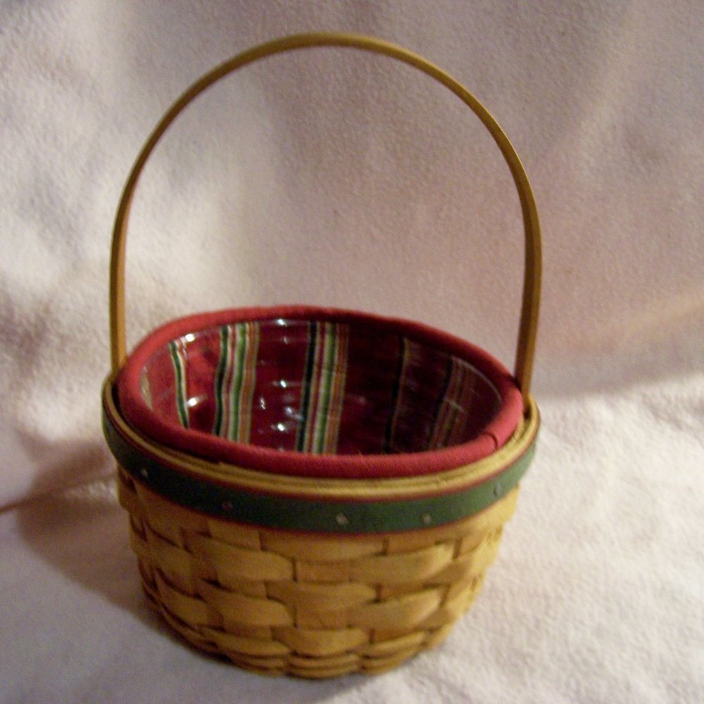 Longaberger 2005 Holiday Helper Basket Combo